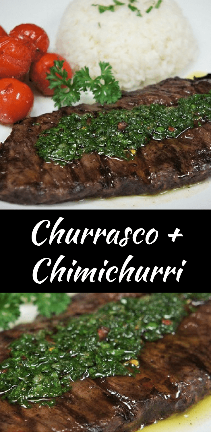 Churrasco Steak and Chimichurri - Cook2eatwell