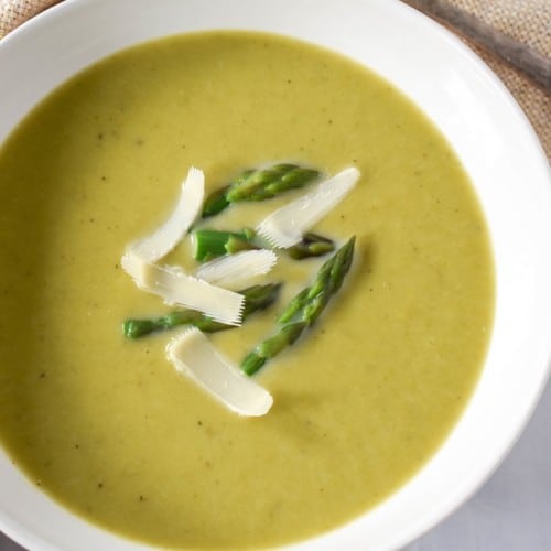 Cream of Asparagus Soup - Cook2eatwell