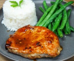 Orange Glazed Pork Chops - Cook2eatwell