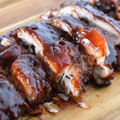 Oven Barbecue Ribs - Cook2eatwell