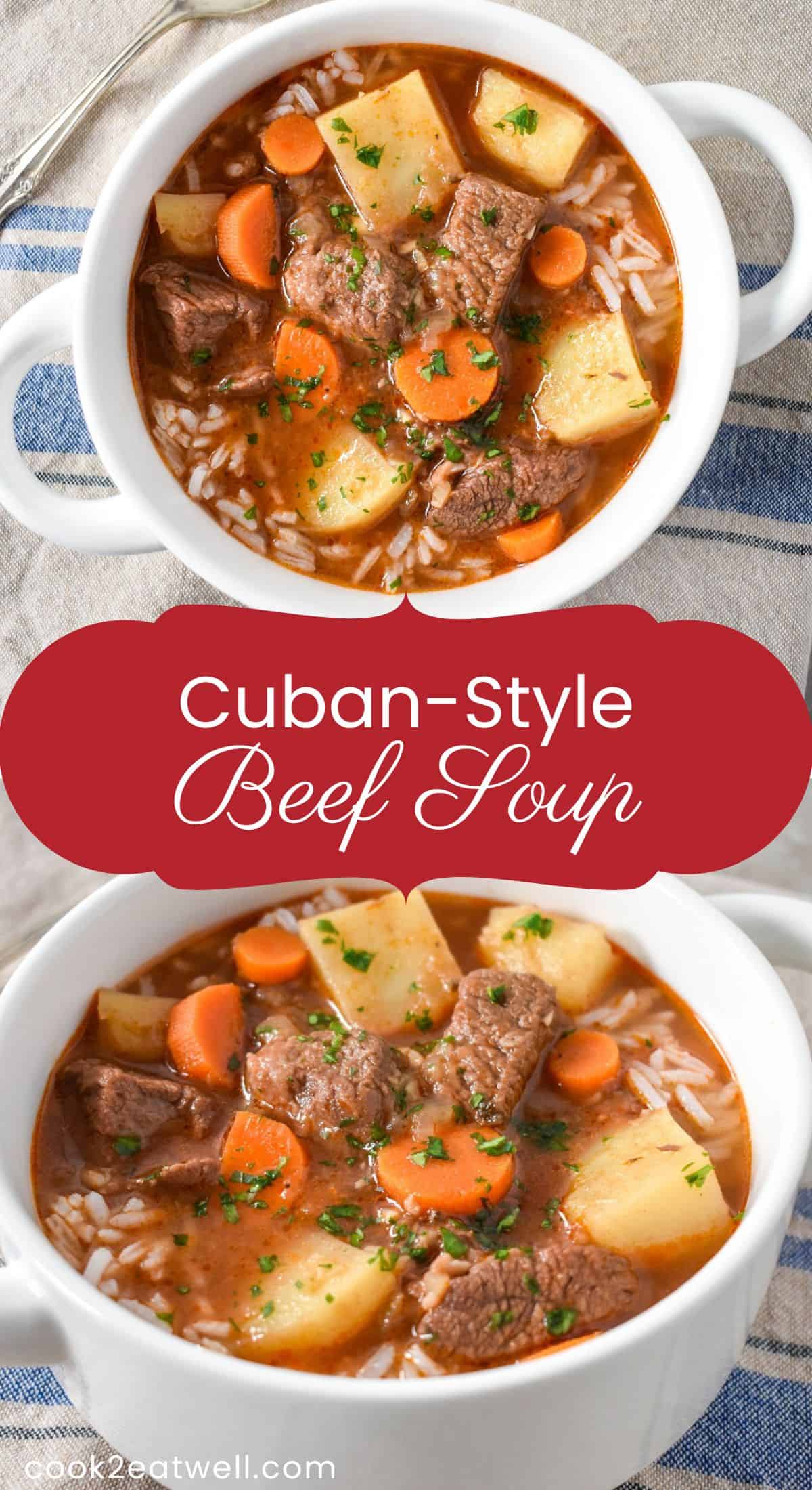 Sopa De Res Cuban Style Beef Soup Cook2eatwell 