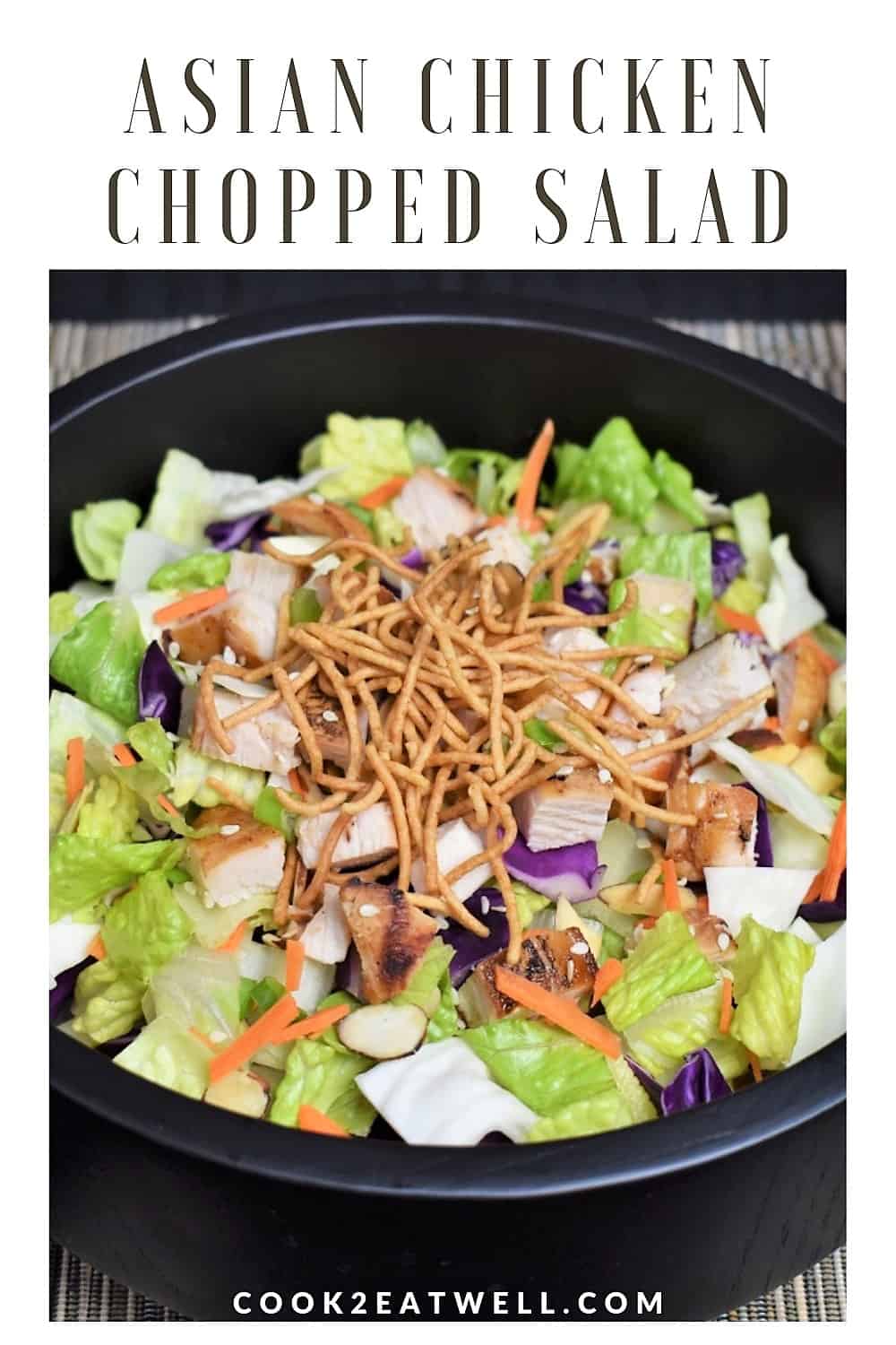 Asian Chopped Salad - Cook2eatwell