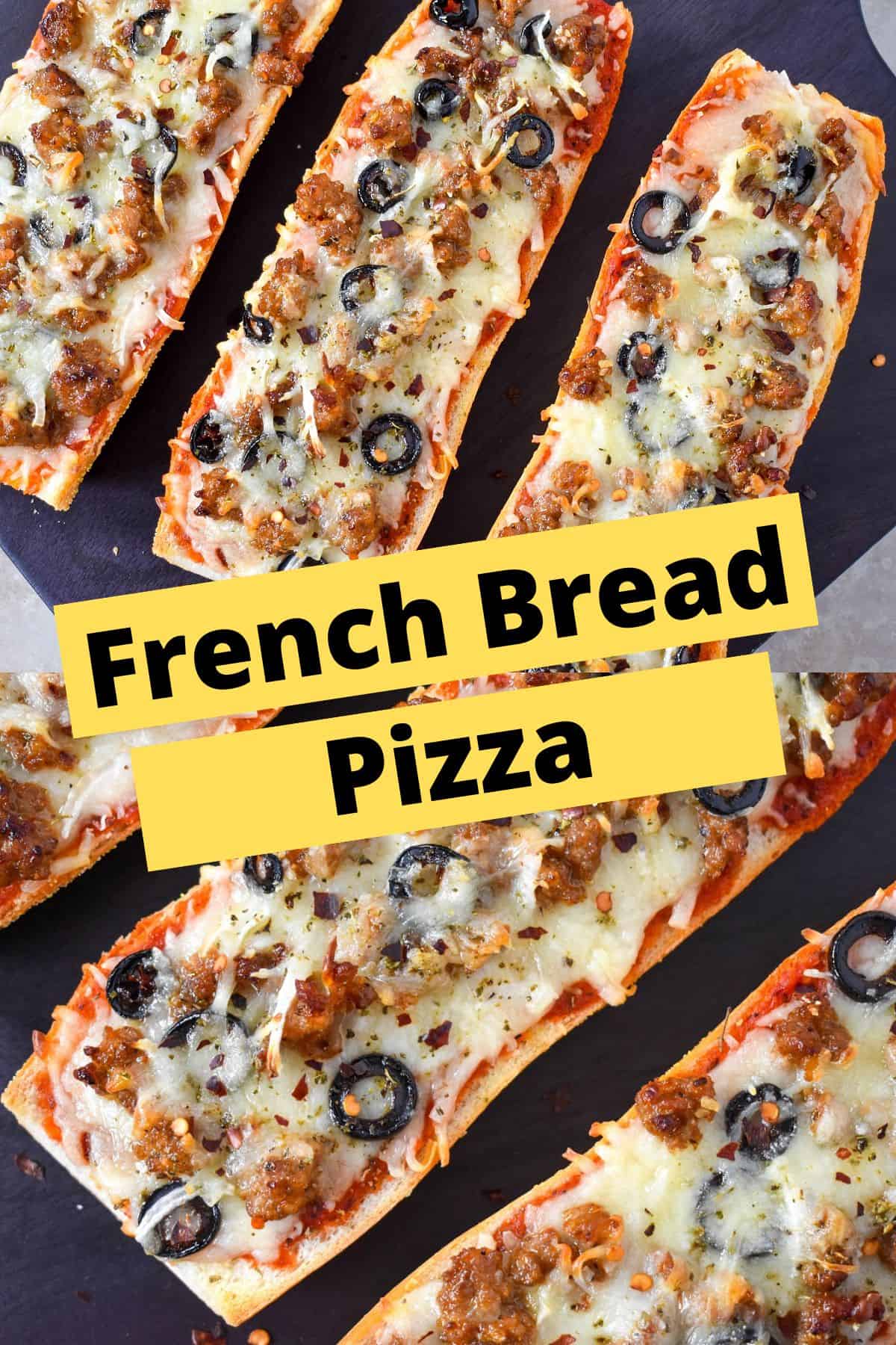 French Bread Pizza - Cook2eatwell