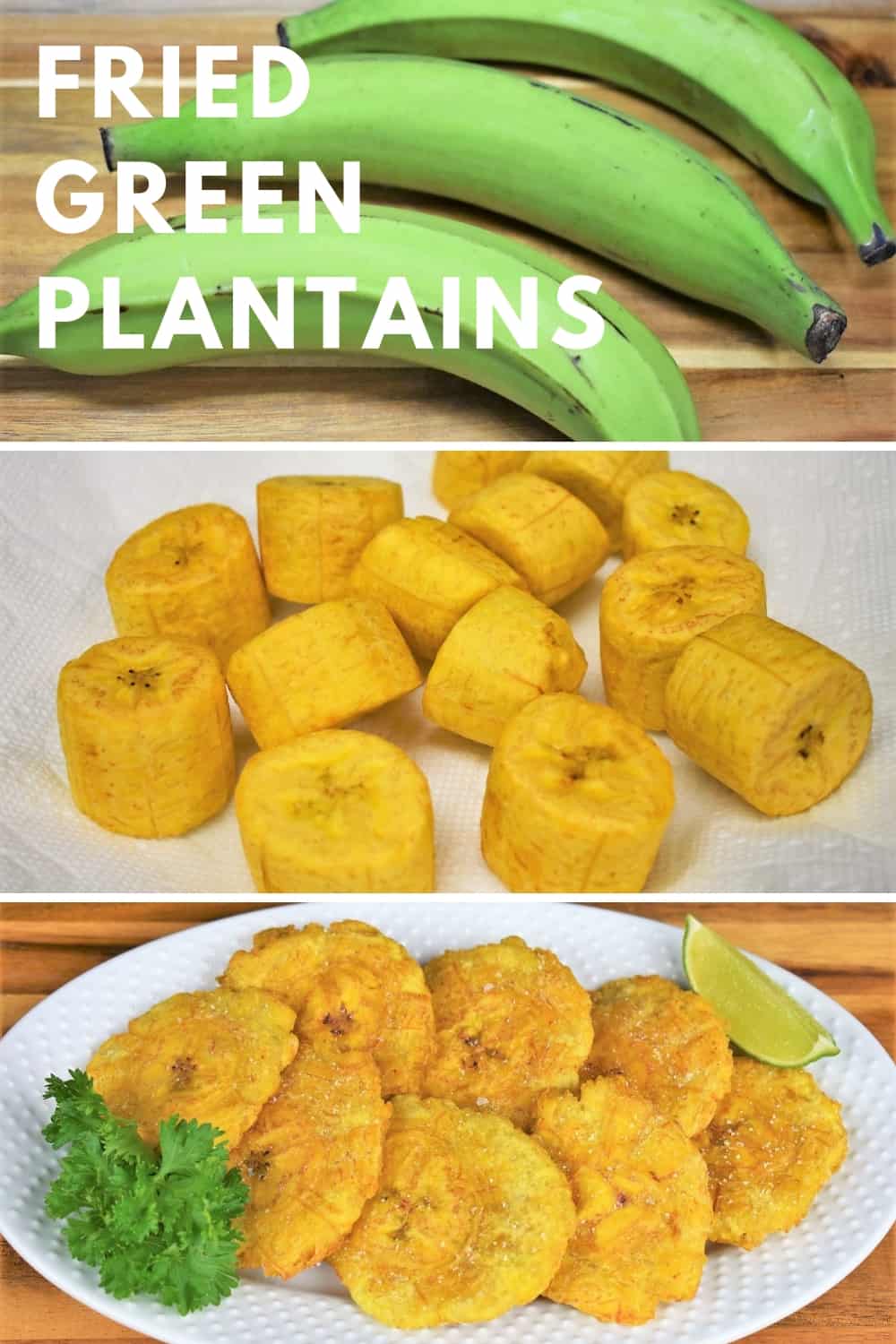 Tostones (Fried Green Plantains) - Cook2eatwell