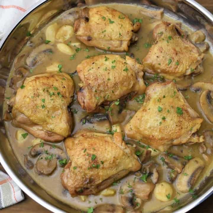 Braised Chicken Thighs - Cook2eatwell