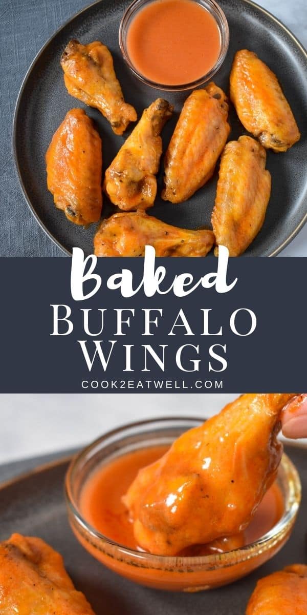 Baked Buffalo Wings - Cook2eatwell