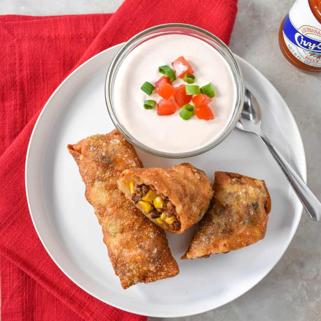 Southwestern Egg Rolls Cook2eatwell