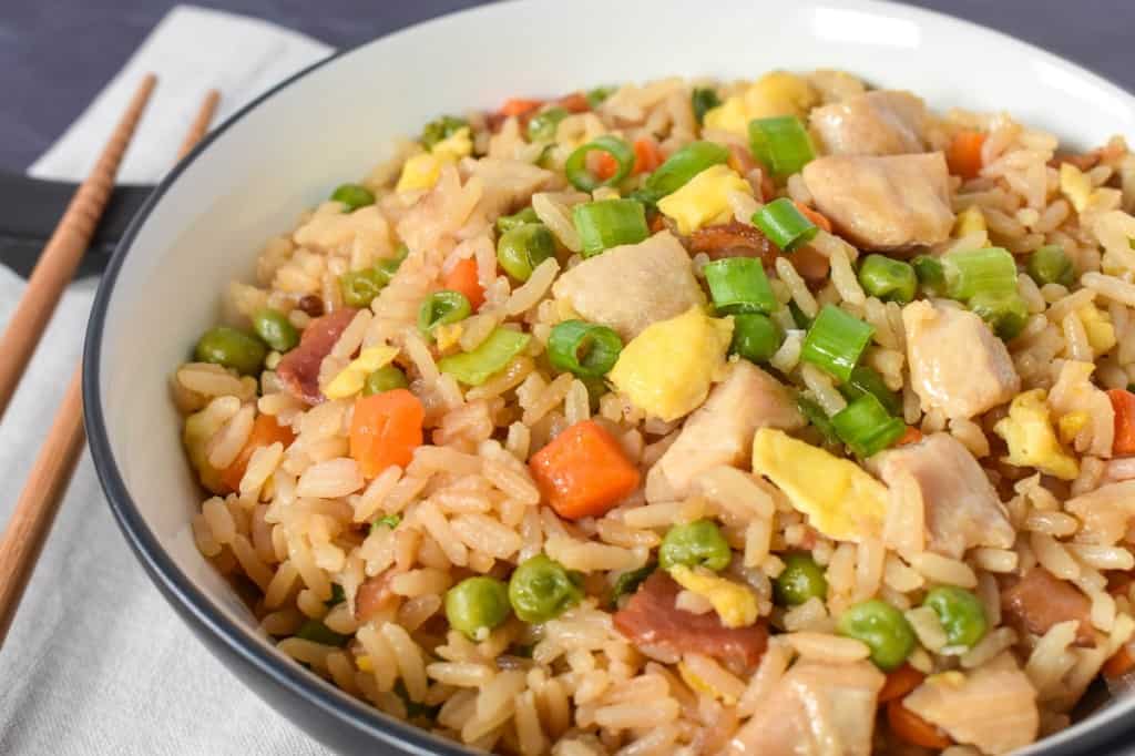 Chicken Fried Rice - Cook2eatwell