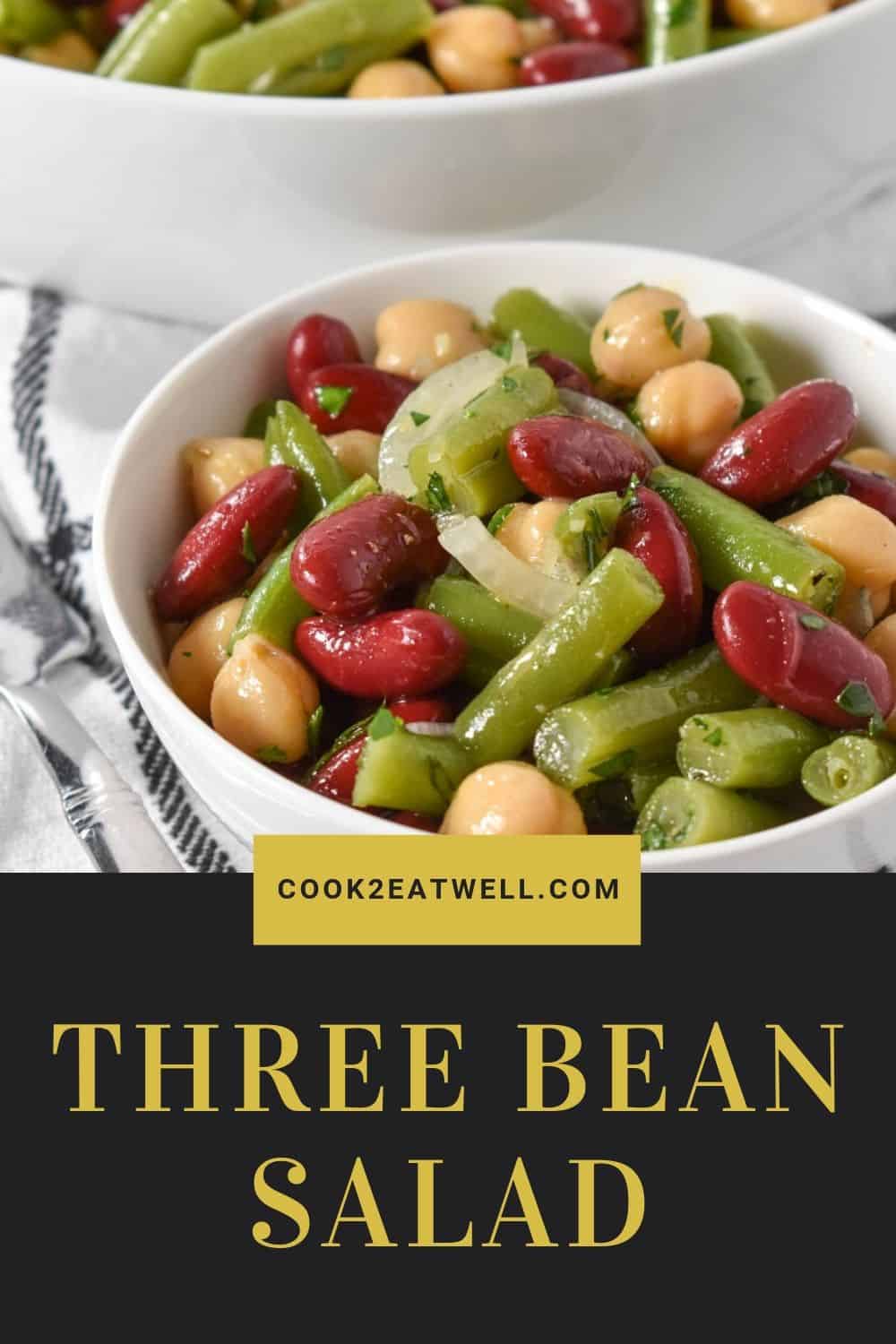 Three Bean Salad - Cook2eatwell