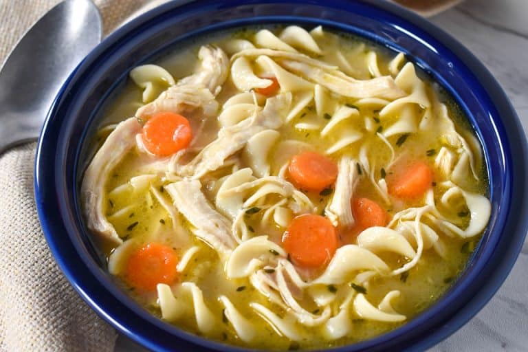 Chicken Egg Noodle Soup - Cook2eatwell