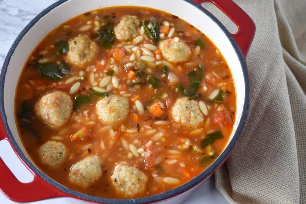 Chicken Meatball Soup - Cook2eatwell