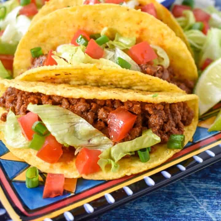 Ground Beef Tacos - Cook2eatwell