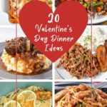 A collage of six of the featured recipes with a heart graphic and the title of the post in white letters.