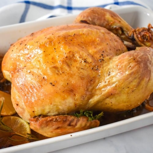 whole roasted chicken