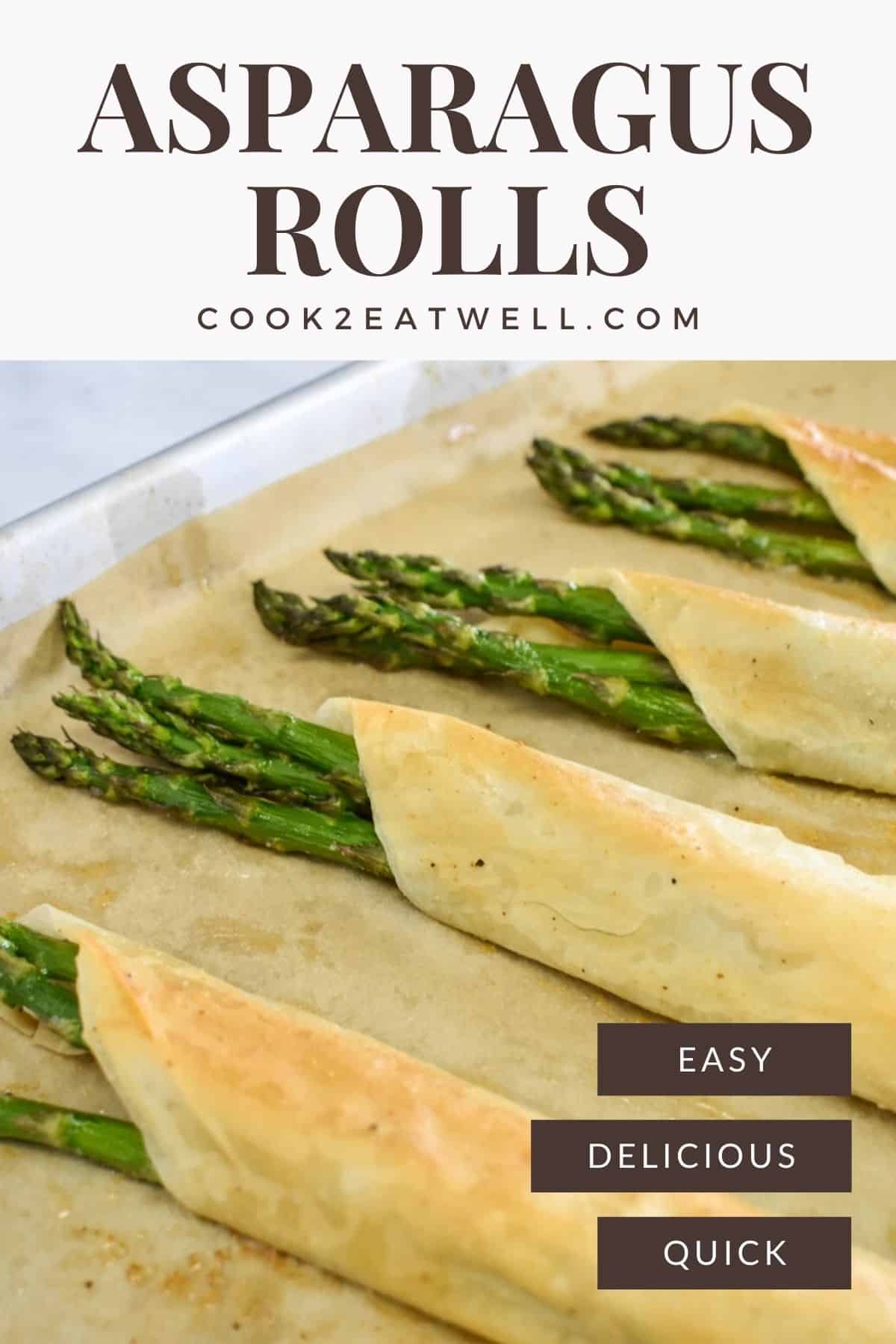 Asparagus Rolls - Cook2eatwell