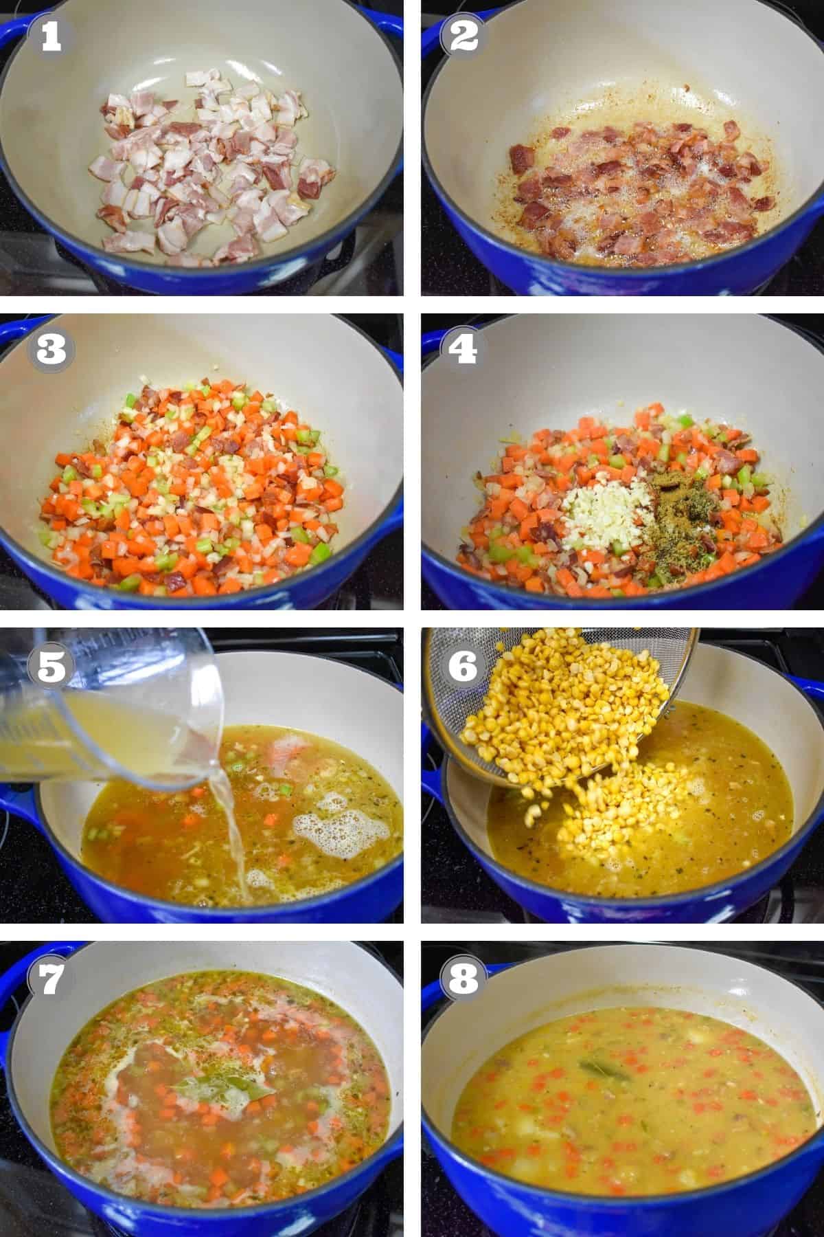 Yellow Split Pea Soup - Cook2eatwell