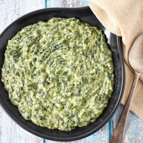 Creamed Spinach - Cook2eatwell