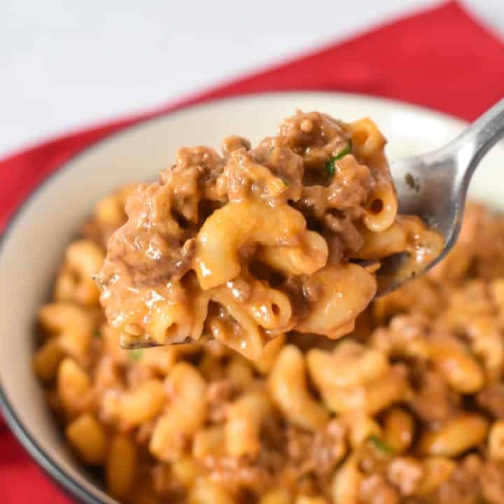 Cheeseburger Macaroni - Cook2eatwell