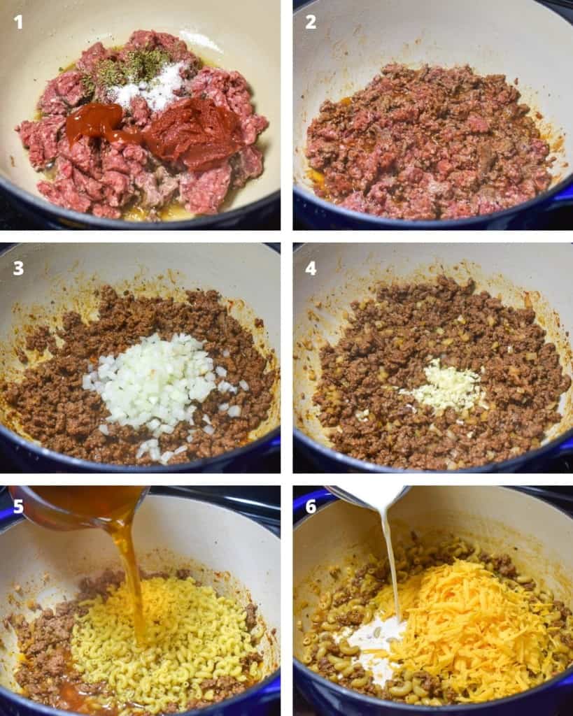 Cheeseburger Macaroni - Cook2eatwell