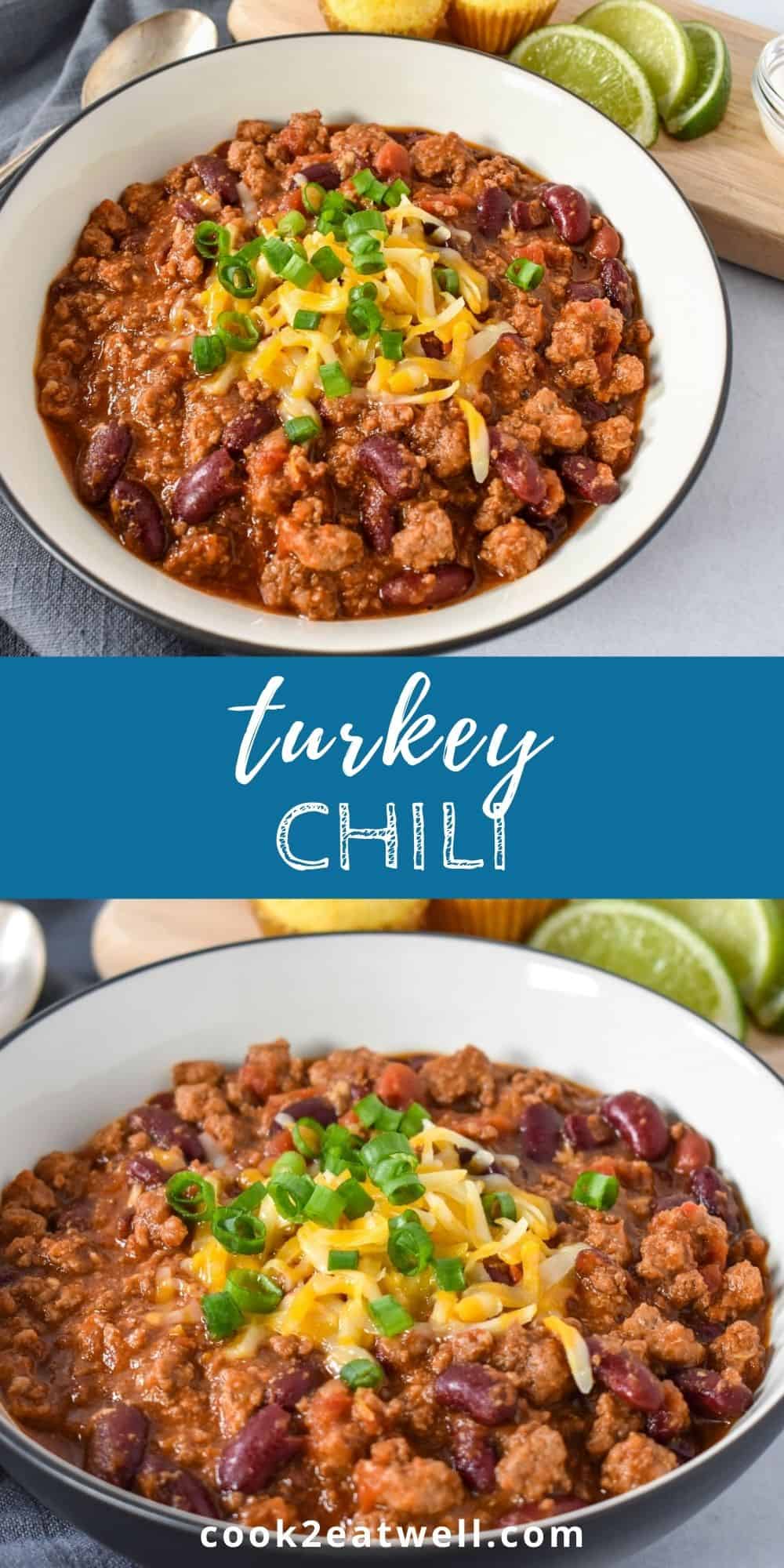 Turkey Chili - Cook2eatwell