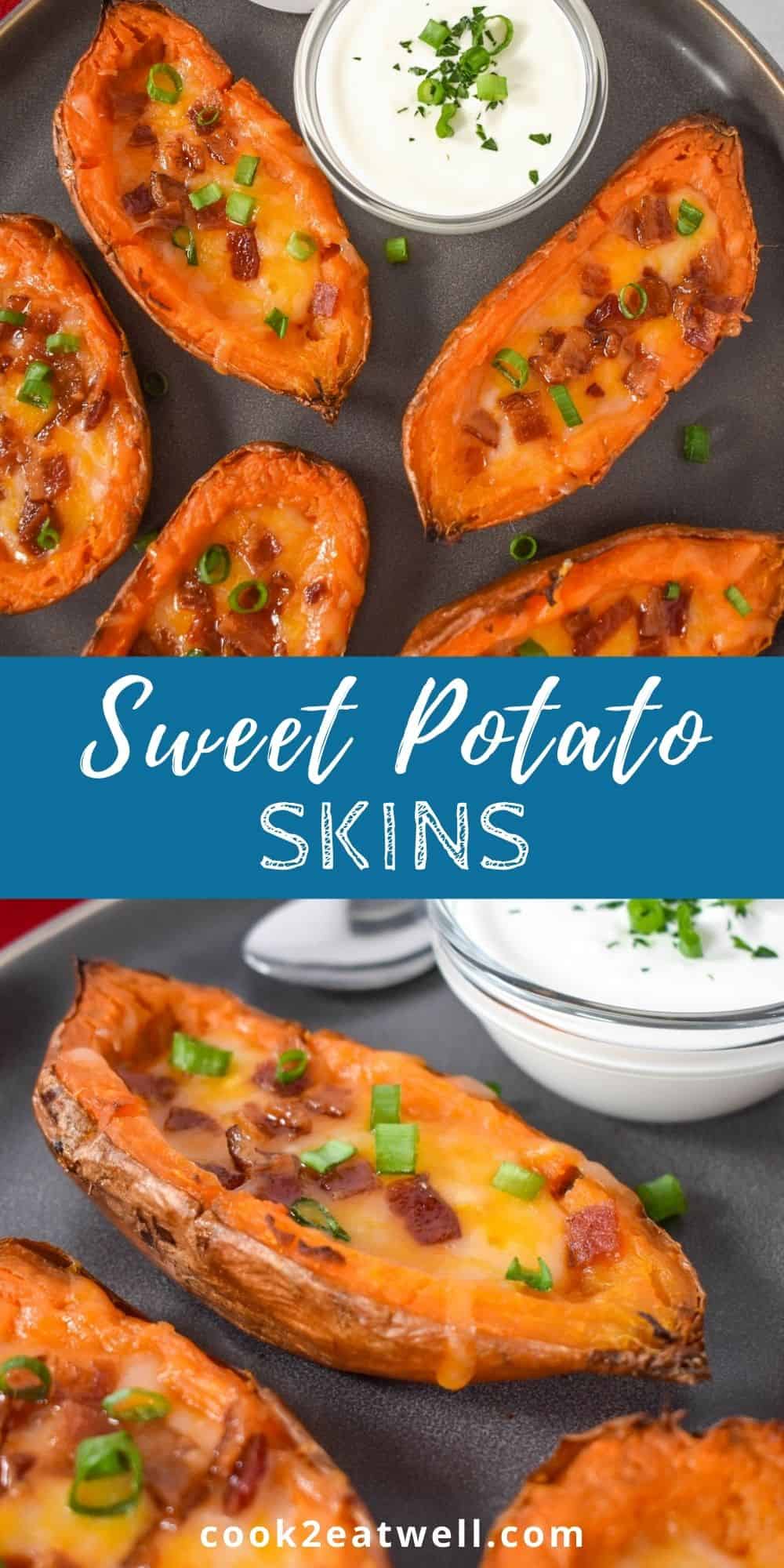 Sweet Potato Skins - Cook2eatwell