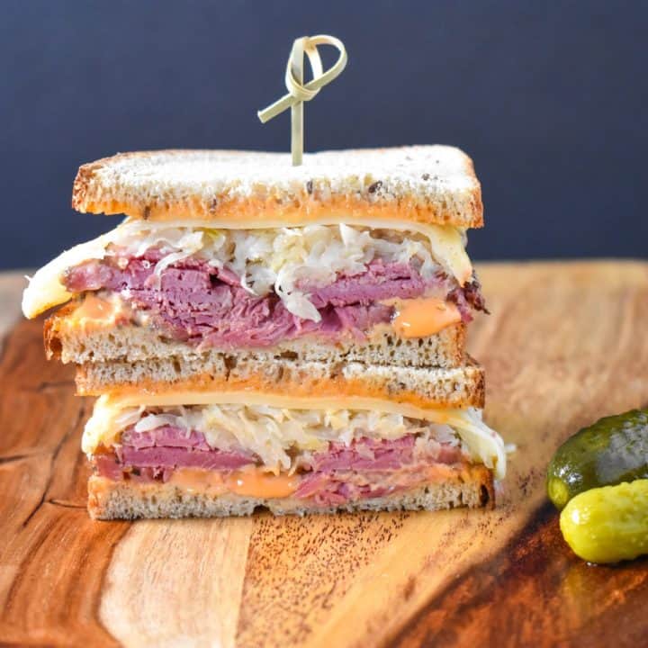 Reuben Sandwich - Cook2eatwell