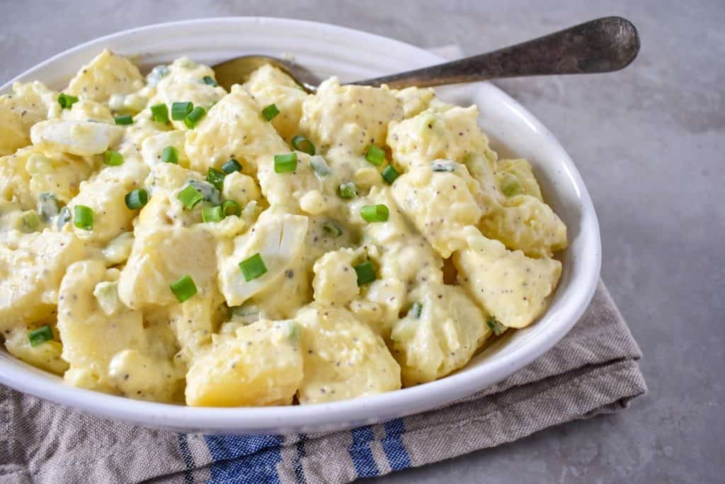 Potato Egg Salad - Cook2eatwell