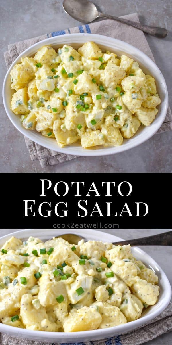 Potato Egg Salad - Cook2eatwell