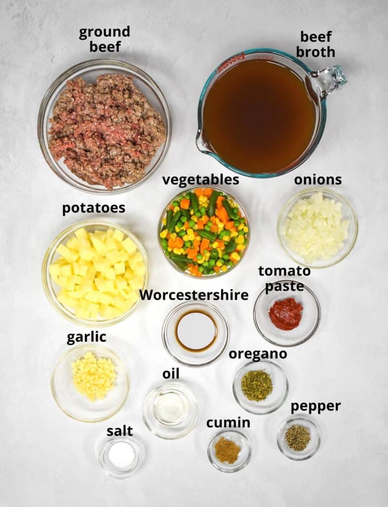 Hamburger Soup - Cook2eatwell