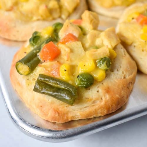 Mini Chicken Pot Pies - Cook2eatwell