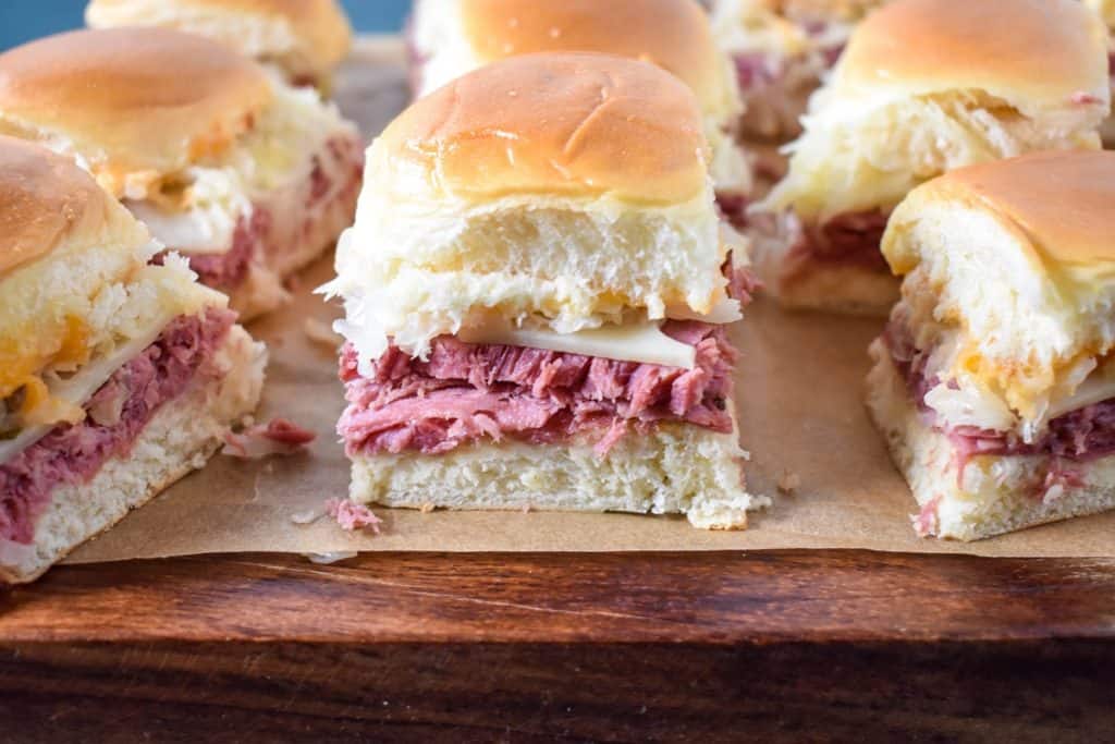 Corned Beef Sliders - Cook2eatwell