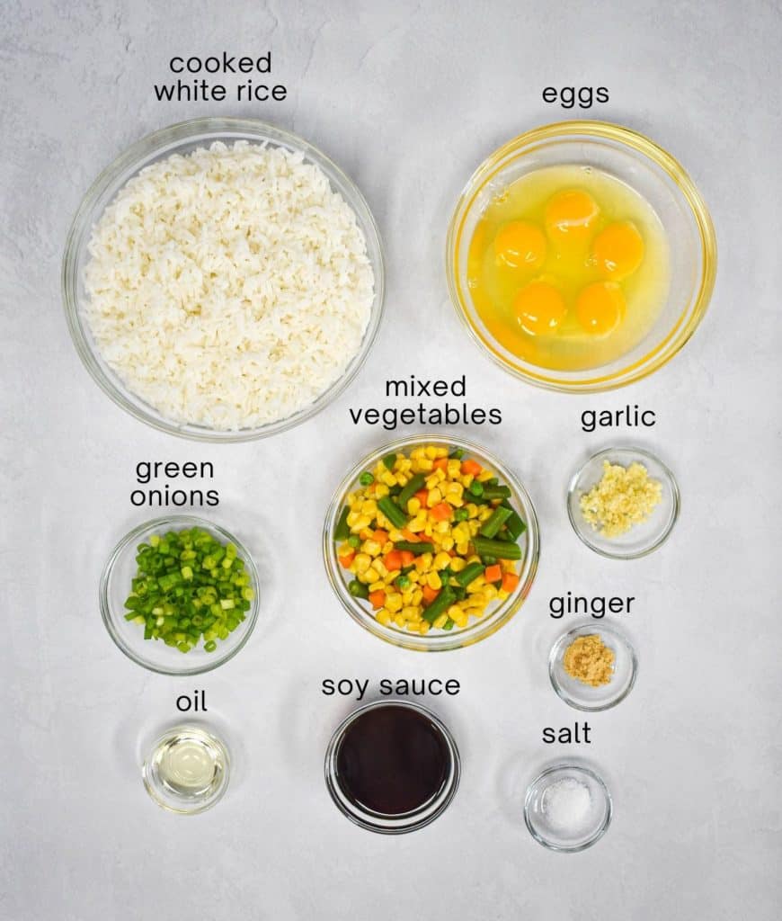 Egg Fried Rice - Cook2eatwell