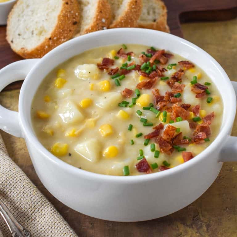 Easy Potato Corn Chowder - Cook2eatwell