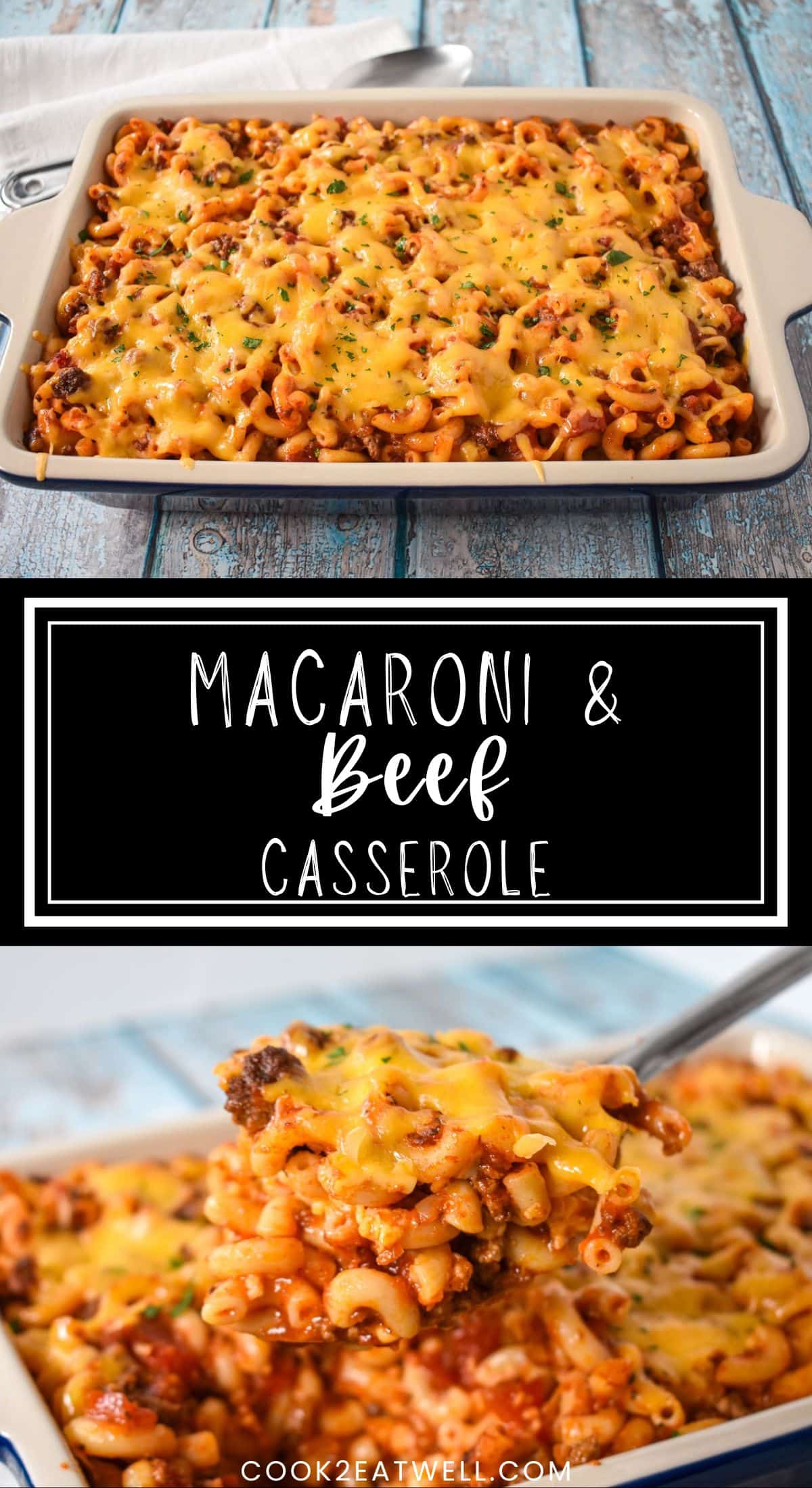 Beef and Macaroni Casserole - Cook2eatwell