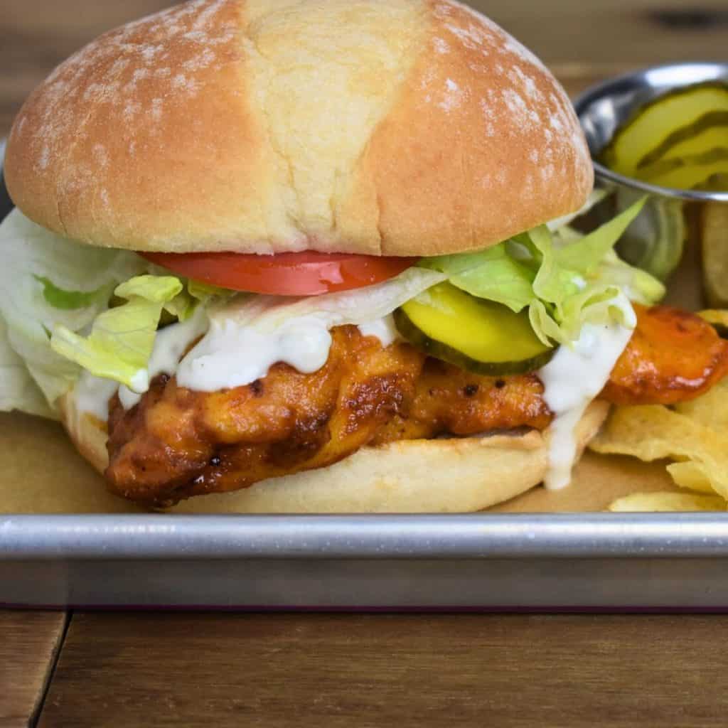 Buffalo Chicken Sandwich - Cook2eatwell